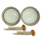 TOKYO DESIGN STUDIO Wasabi 6-piece Ramen Gift Set 21.5x9 cm / 1300 ml Bild 2