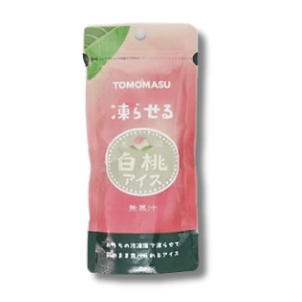 TOMOMASU Weißer Pfirsich Sorbet 80g - MAOMAO