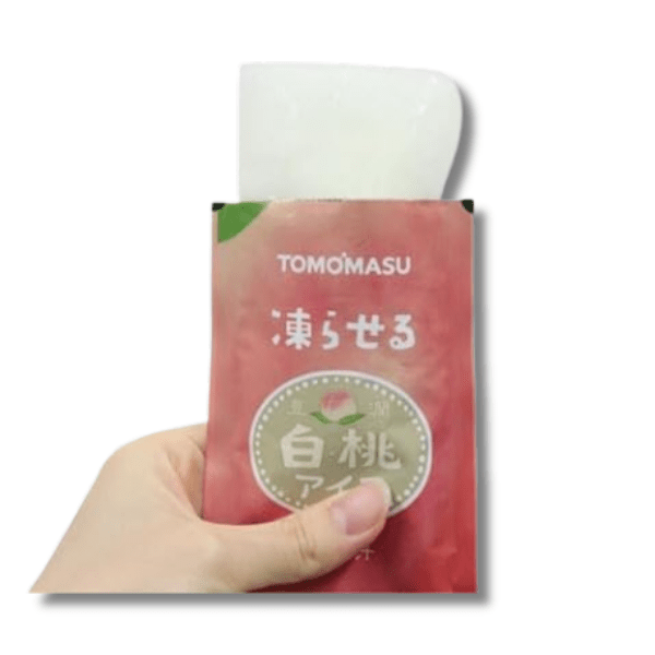 TOMOMASU Weißer Pfirsich Sorbet 80g - MAOMAO