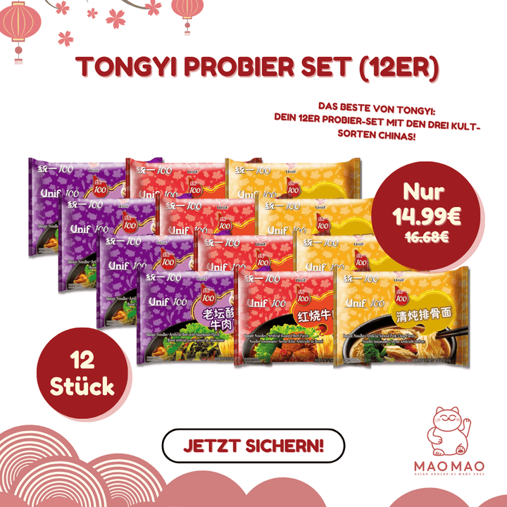 TONGYI Probier Set (12er) - MAOMAO