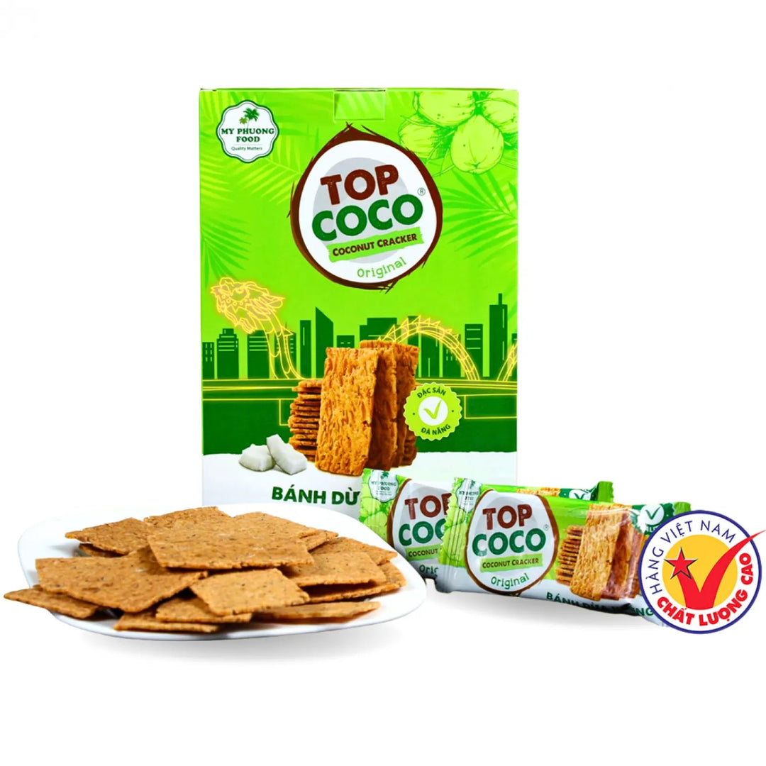 Topcoco Kokonuss Cracker Original 150g - MAOMAO