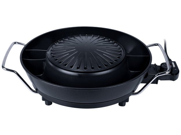 TRISTAR Korean Hot Pot Grill & Fondue Black ⌀ 36cm