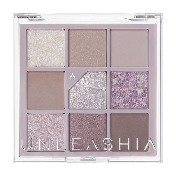 UNLEASHIA Glitterpedia Eye Palette N°4 All of Lavender Fog - MAOMAO