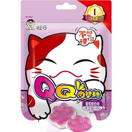 WANT WANT Katzenpfoten Gummis Trauben - Joghurt 45g - MAOMAO