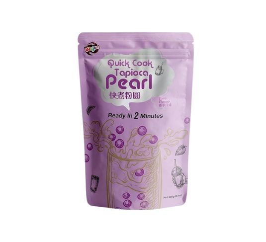 WEJEE Schnellkoch Tapioka Perlen Taro 250g - MAOMAO