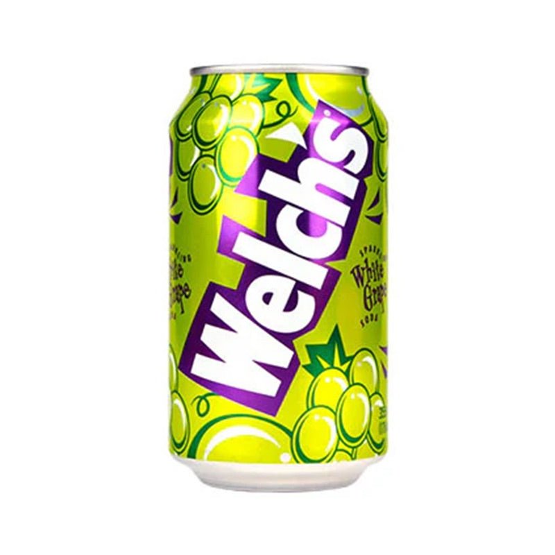 WELCH'S Soda White Grape 355ml (DISPOSABLE)