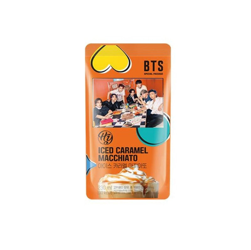 YAKULT BTS Pouch Drink Iced Caramel Macchiato 230ml