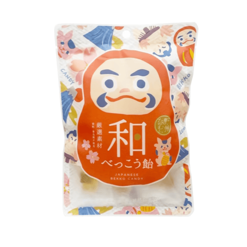 YASHU Takamura Japanese Lucky Charm Shaped Bekko Candies 50g
