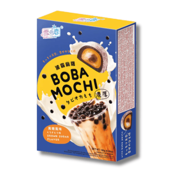 Y&L Boba Mochi Brauner Zucker Geschmack 180g - MAOMAO