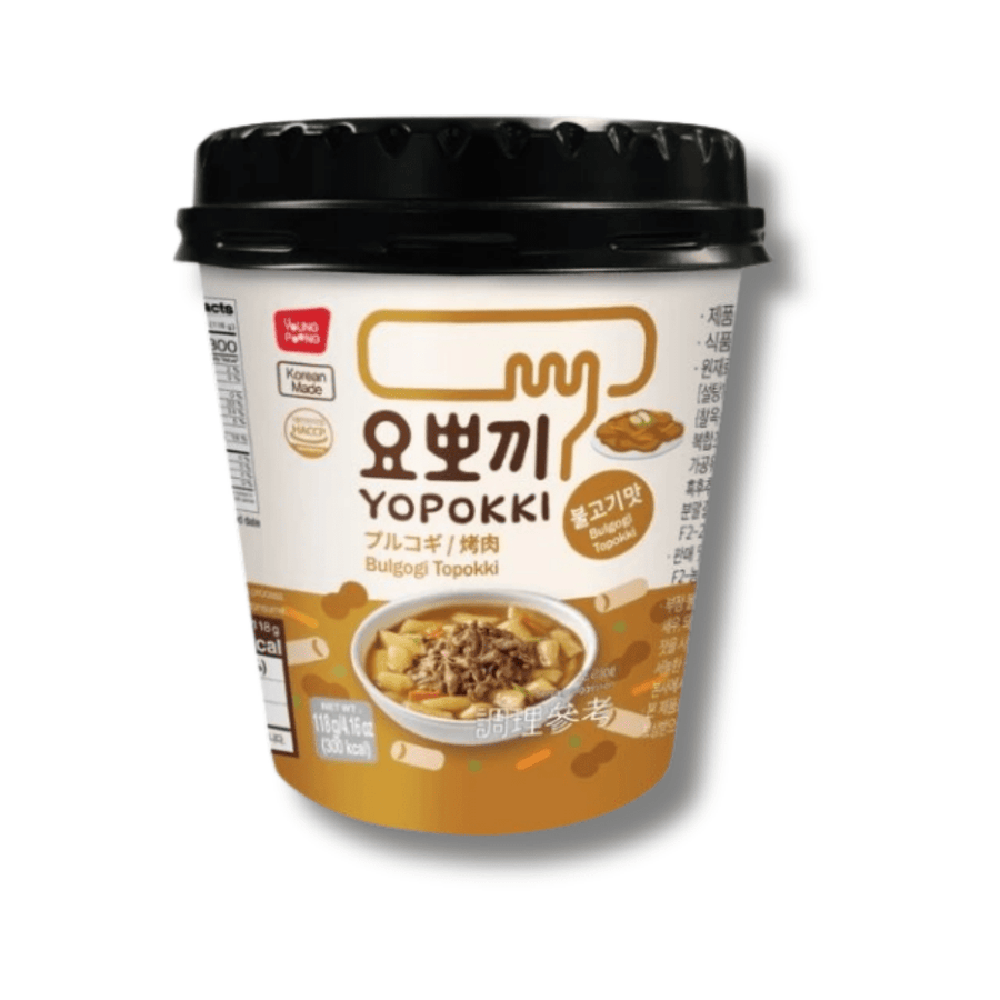 YOUNG POONG YOPOKKI Tteokbokki Bulgogi Rindfleisch 118g - MAOMAO