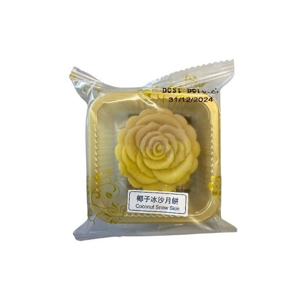YUE BAN HUANG TING Snow Skin Coconut Mooncake 45g