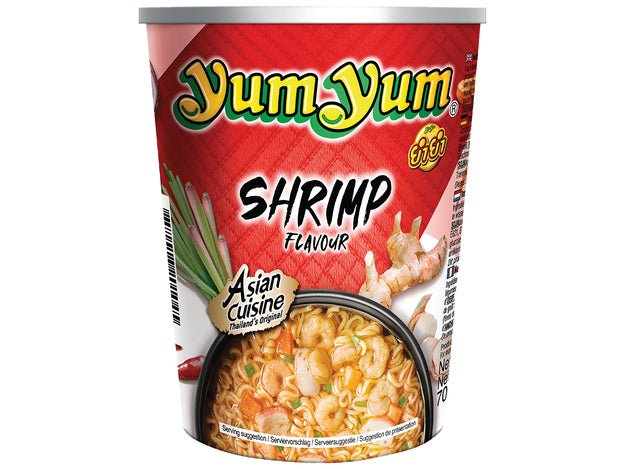 YUM YUM Instant Nudel Cup Garnelengeschmack 70g - MAOMAO