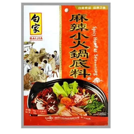 BAIJIA Hot Pot Gewürzmischung Spicy 200g - MAOMAO