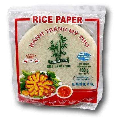 BAMBOO TREE rice paper 22 cm (for spring rolls) 400g