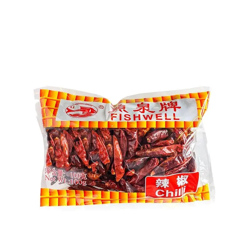 FISH WELL getrocknete Chilis 100g