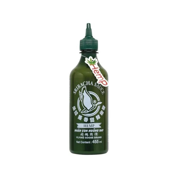 FLYING GOOSE Sriracha mit Hanfsamen-Öl 455ml - MAOMAO