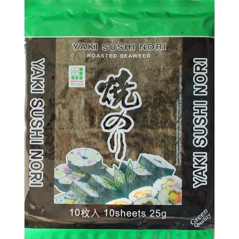 JHFOOD gerösteter Seetang Yaki Sushi Nori 25g - MAOMAO