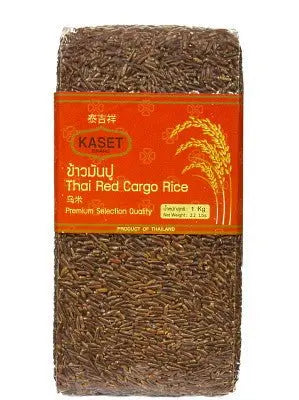 KASET THAI red cargo rice 1kg