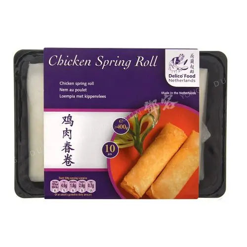 (KW) DELICO Frühlingsrollen Huhn 380g - MAOMAO