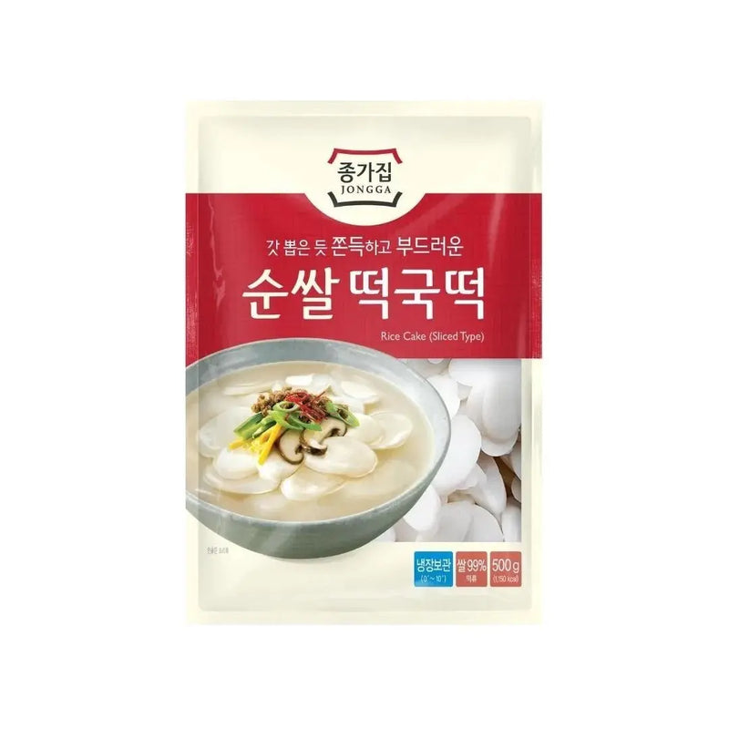 (KW) JONGGA rice cake (slices) 500g