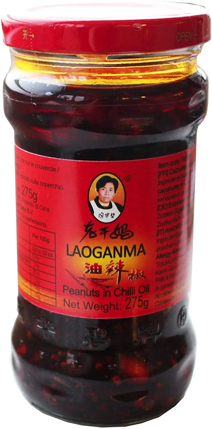 LAO GAN MA Erdnüsse in Chili-Öl 275g - MAOMAO