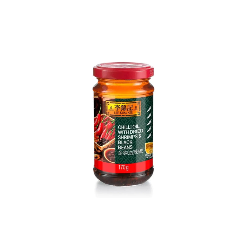李锦记 虾米黑豆辣椒油 170g