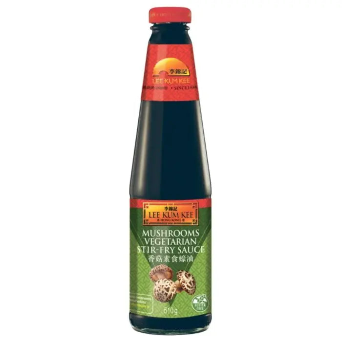LEE KUM KEE Pilzsauce zum Braten (vegetarisch) 510g - MAOMAO