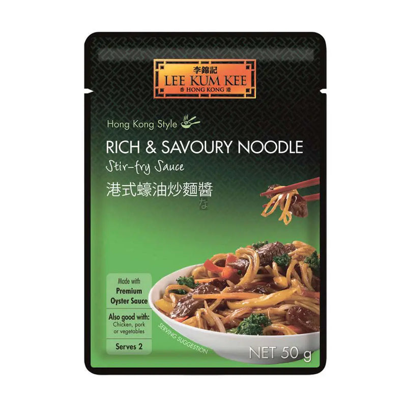 LEE KUM KEE rich &amp; spicy noodle stir fry sauce 50g