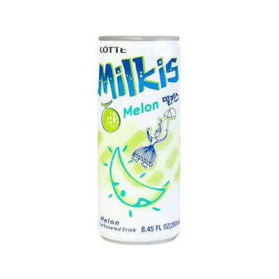 LOTTE MILKIS Melon Flavored Soft Drink 250ml (DISPOSABLE)