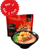 LUO ZHUANG YUAN Rice noodles in spicy snail soup (Szechuan pepper) (red) 280g Bild 1