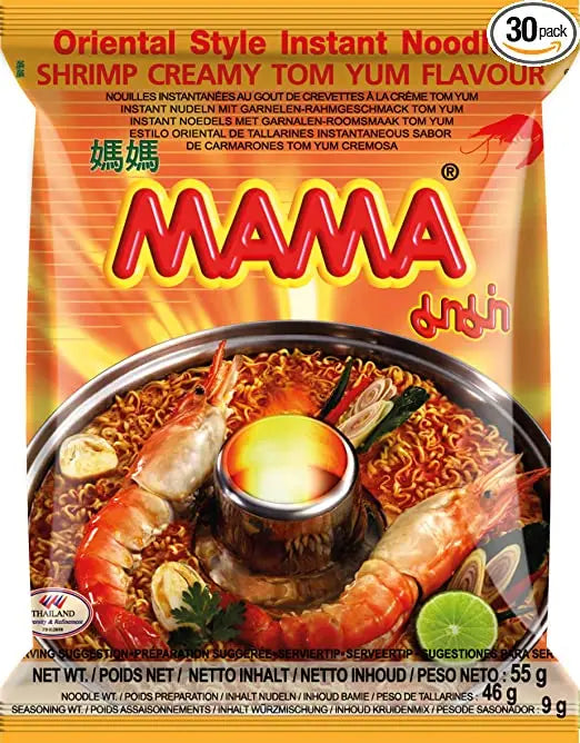MAMA Instant Nudeln Garnele (sahnig) 55g - MAOMAO