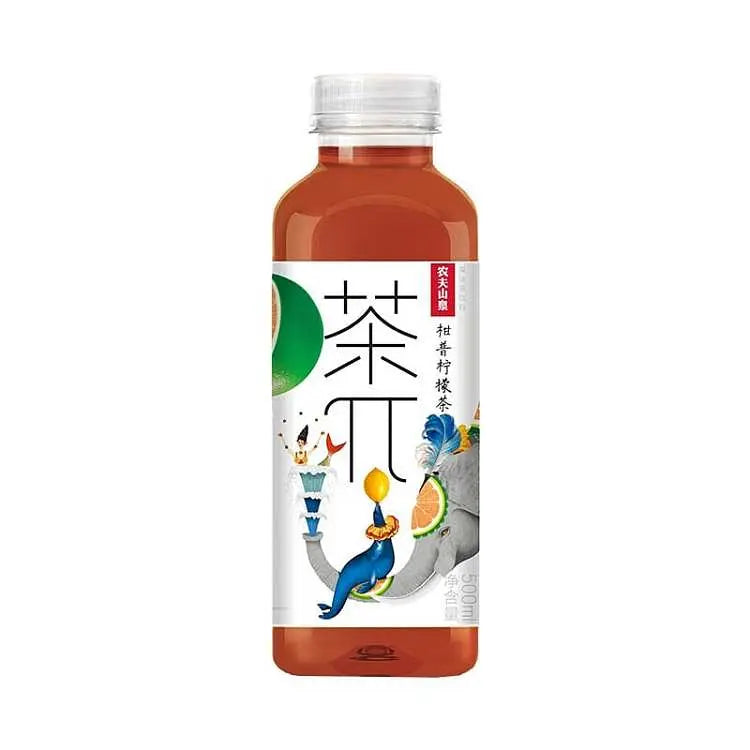 农夫山泉 柠檬橙普洱茶 500ml