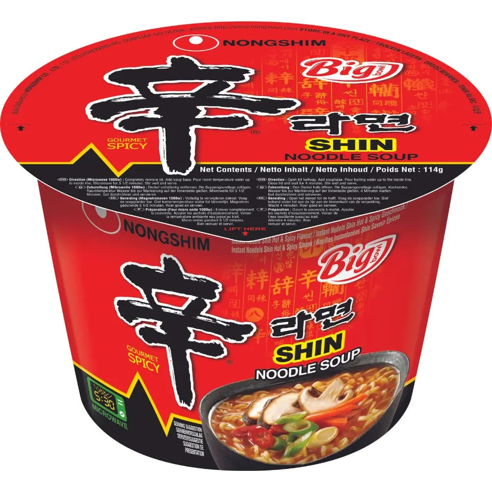 NONG SHIM Instant Nudel Bowl Shin Ramyun 114g - MAOMAO