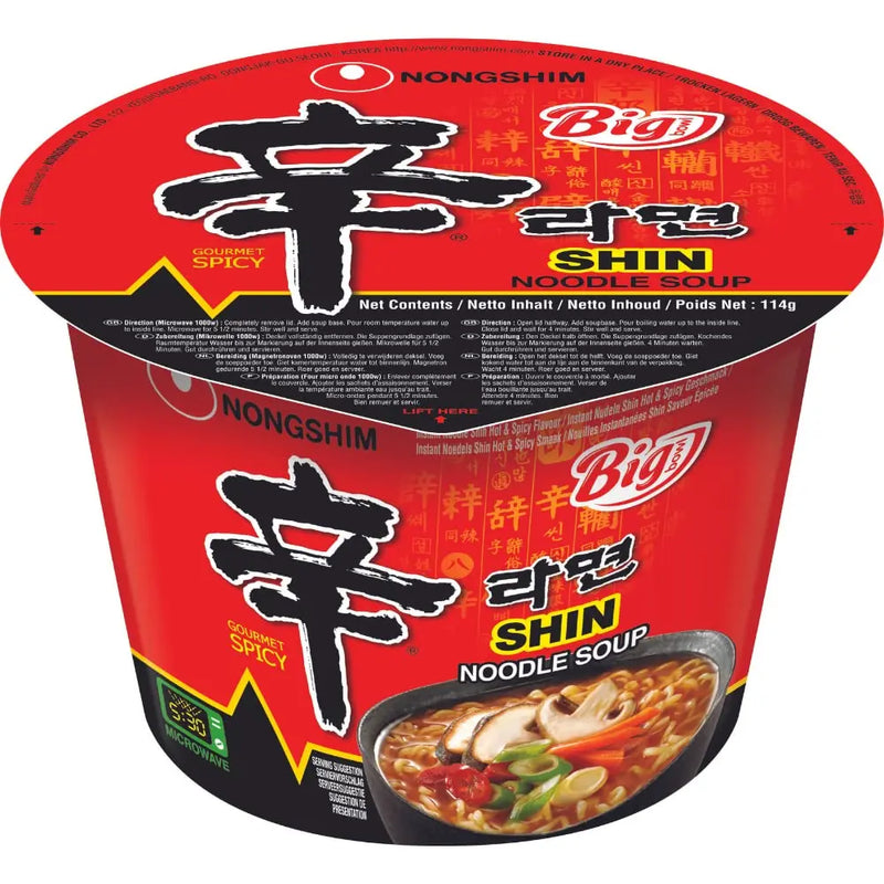 NONG SHIM Instant Nudel Bowl Shin Ramyun 114g