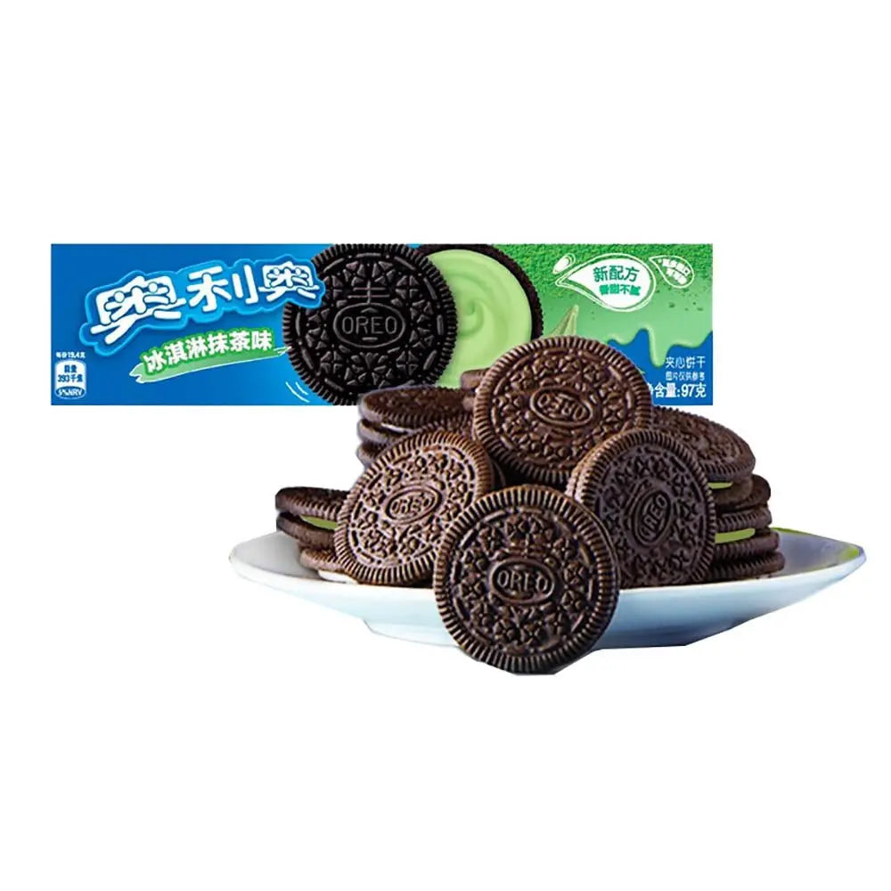 OREO Sandwich-Keks mit Matcha-Geschmack 97g - MAOMAO