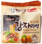 SAMYANG Instant Noodles Potato Ramen 5x120g  Bild 1