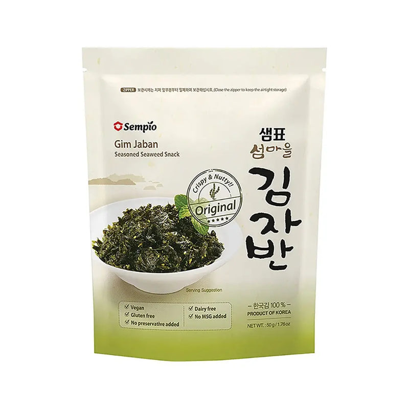 SEMPIO Gim Jaban Seaweed Snack Original 50g