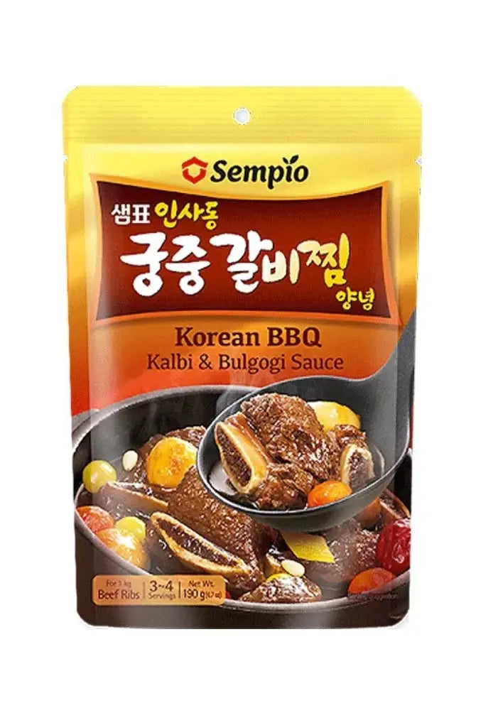 SEMPIO Galbi Jjim (Korean Braised Short Ribs) Sauce 190g
