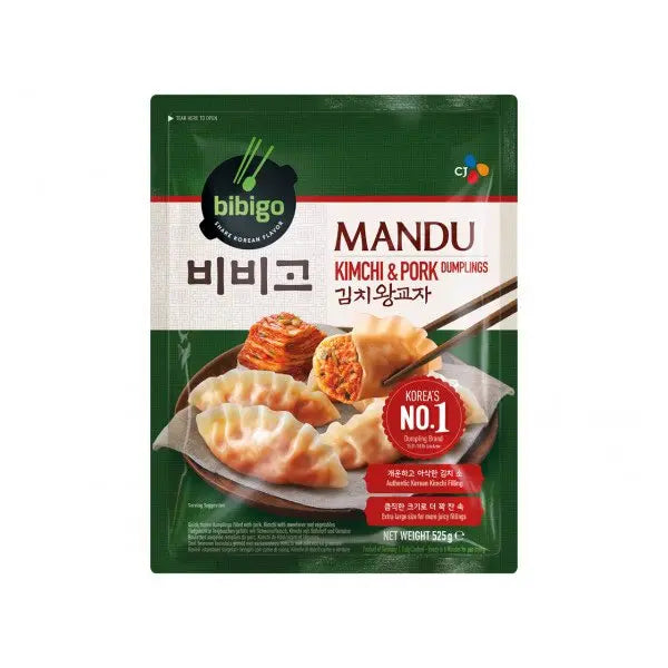 (TK) Bibigo Original Mandu mit Kimchi & Schweinefleisch 525g - MAOMAO