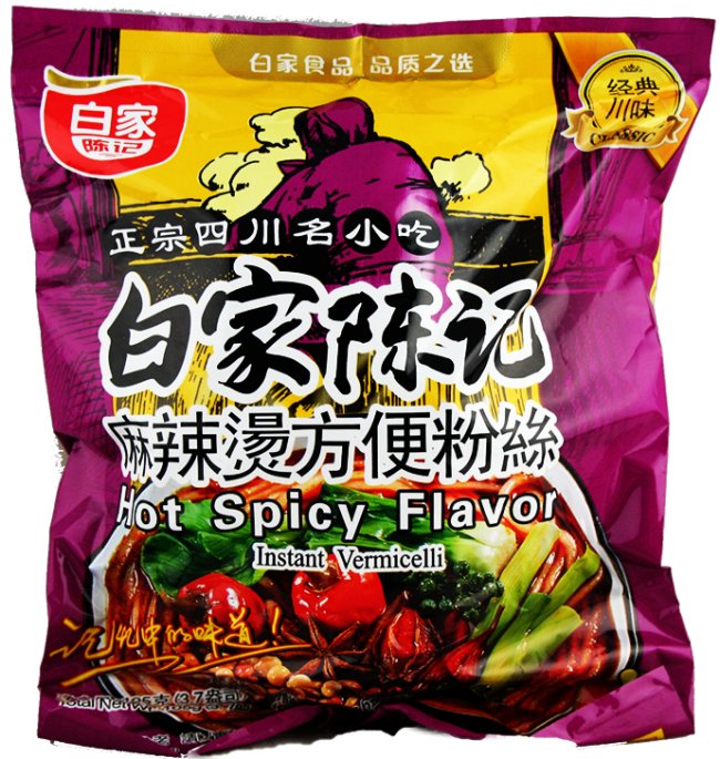 BAIJIA Instant Vermicelli Hot & Spicy 105g - MAOMAO