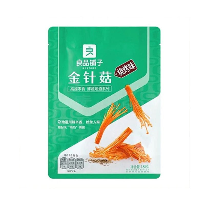 良品铺子 烤金针菇 烧烤味 188g