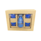Blue Japanese Sake Set (1 pot + 4 cups) Bild 1