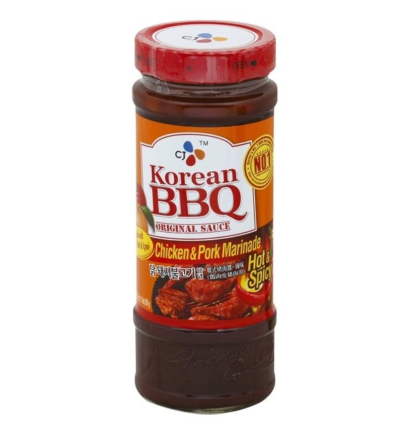 CJ Korean BBQ Chicken & Pork Hot 500g - MAOMAO