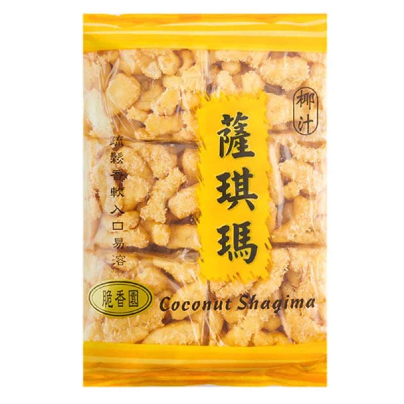 FRAGRANCE GARDEN Weiche Mehl-Softkuchen (Kokosnuss Shagima) 240g - MAOMAO