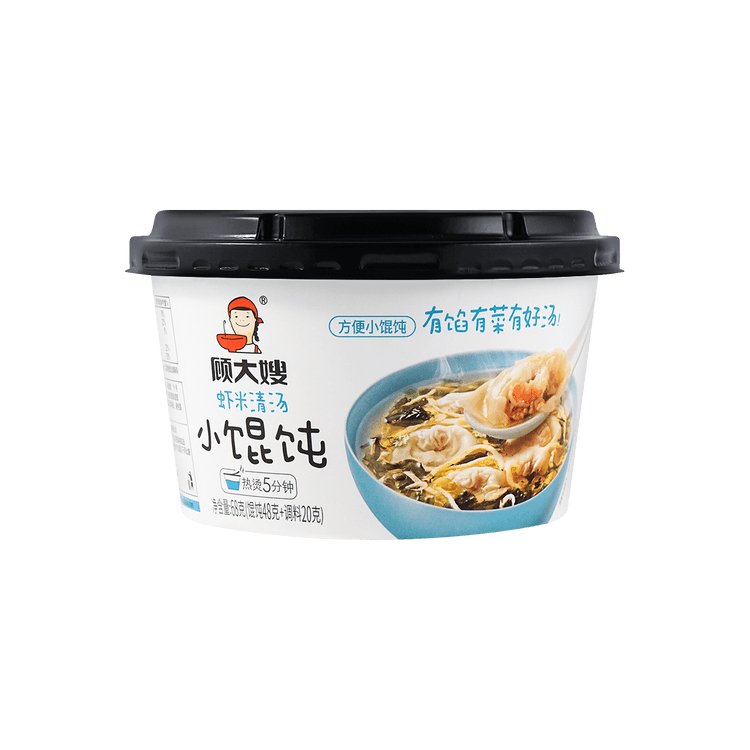 GUDASAO Instant Wonton Shrimp Flavor 68g