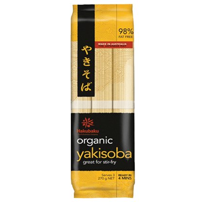 HAKUBAKU Yakisoba Noodles 270g