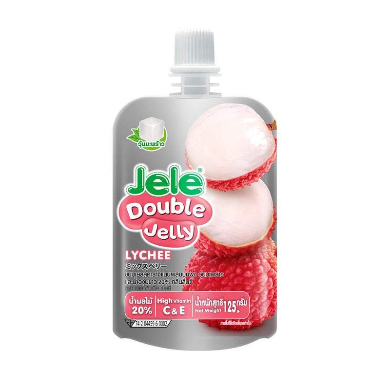 JELE 双果冻荔枝 125g