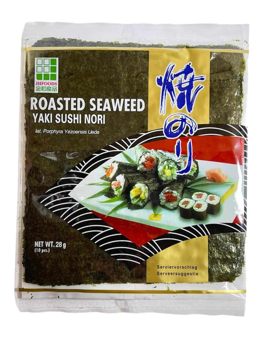 JHFOOD gerösteter Seetang Sushi Nori Gold 28g - MAOMAO