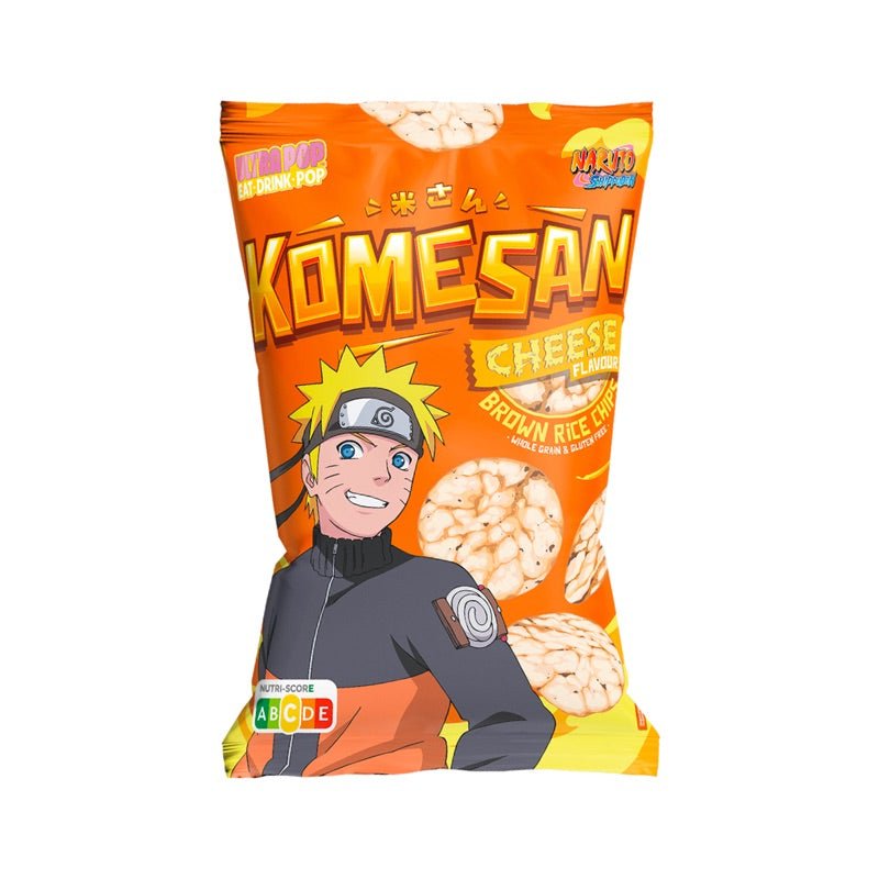 KOMESAN Brown Rice Chips Käsegeschmack 60g - MAOMAO