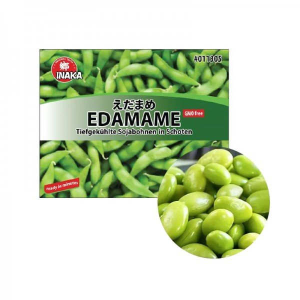 (KW) INAKA Edamame With Shell Without Salt 1kg